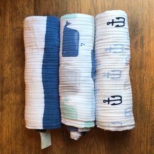 Muslin swaddle baby blankets